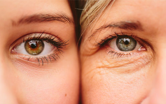 Mother and Daughter eyes